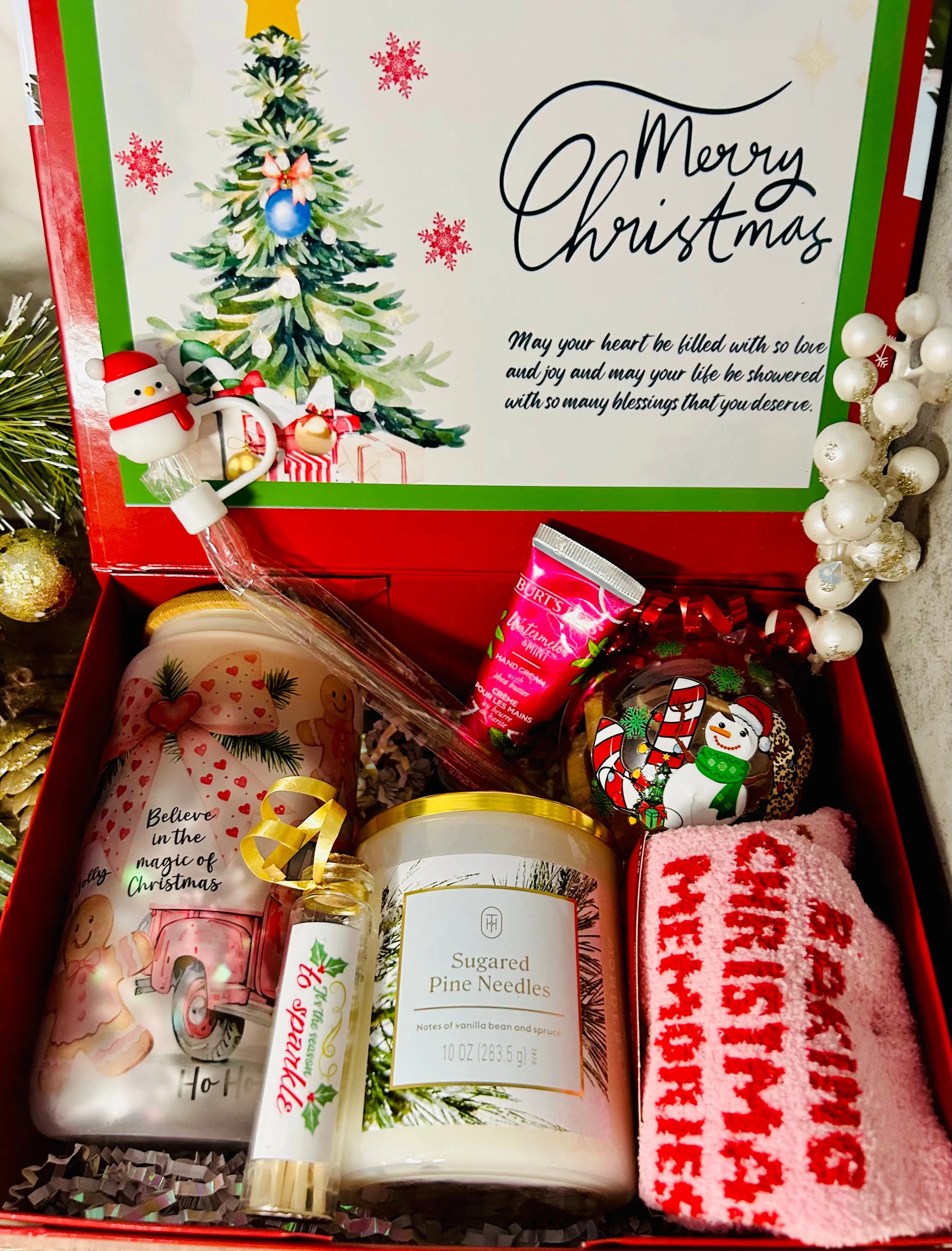 Personalized Christmas Gift Box | Holiday Gift Set | Corporate Gifts Crafty Concepts by Cynthia