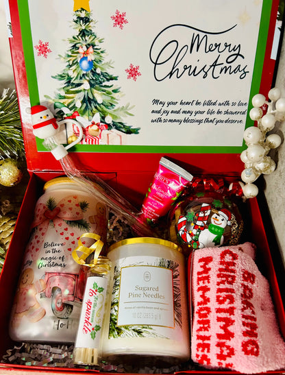 Personalized Christmas Gift Box | Holiday Gift Set | Corporate Gifts Crafty Concepts by Cynthia