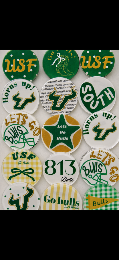 Custom Acrylic Team Pins with Personalized Display Card | 2.5”, 3” & 4”