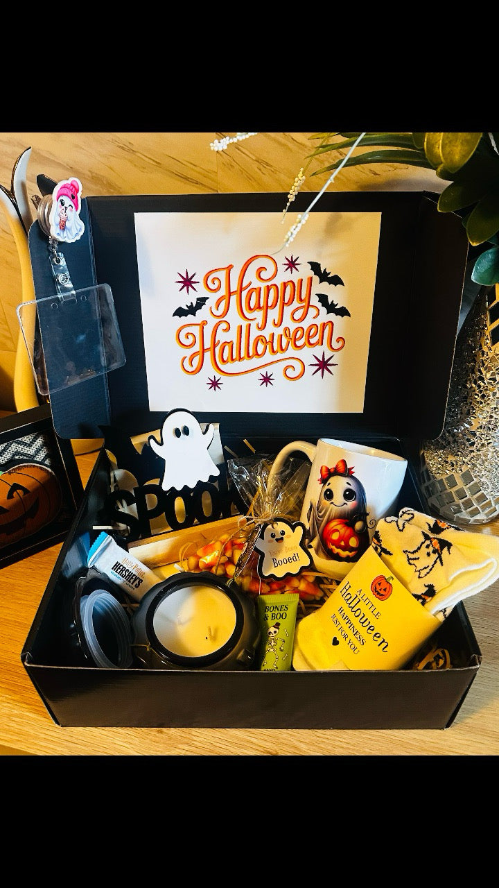 Halloween Boo Gift Box – Spooky Gift Basket