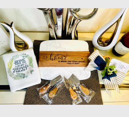 Deluxe New Home Gift Basket – Housewarming & Realtor Closing Gift