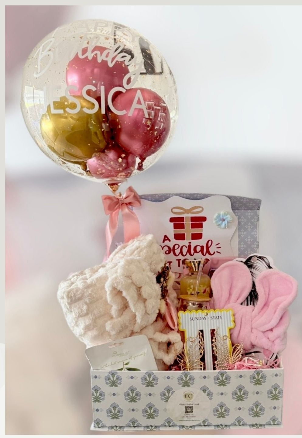 Luxury Birthday Pamper Basket | Spa & Self-Care Gift for Her | Local Miami Delivery