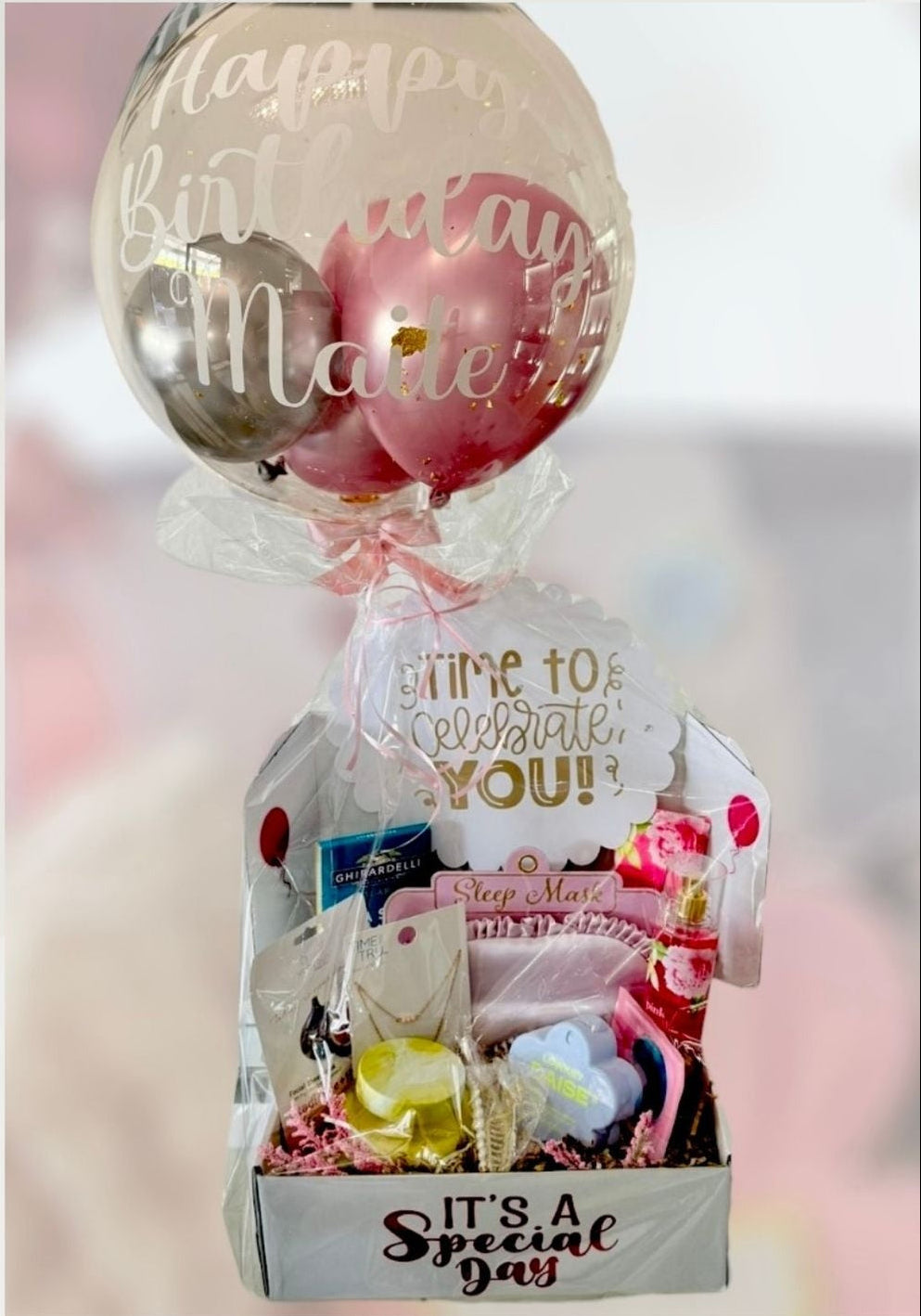 Luxury Birthday Pamper Basket | Spa & Self-Care Gift for Her | Local Miami Delivery