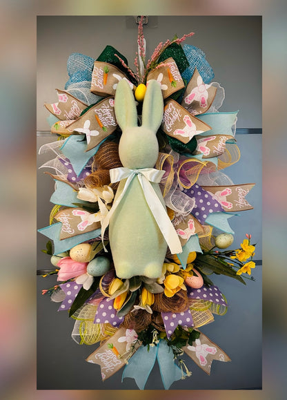 Easter Bunny wreath