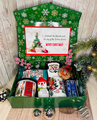 Personalized Christmas Gift Box | Holiday Gift Set | Corporate Gifts Crafty Concepts by Cynthia