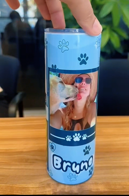 Custom Photo Tumbler | Personalized Picture Collage 20 oz Tumbler | Memory Keepsake Gift