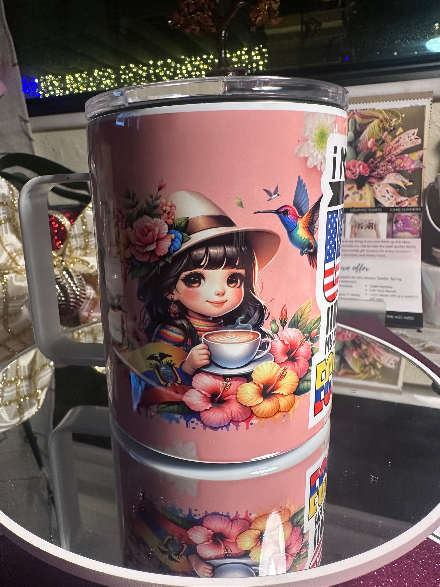 Heritage Tumbler | "My Story Began In..." Personalized Country Pride Tumbler | Any Country