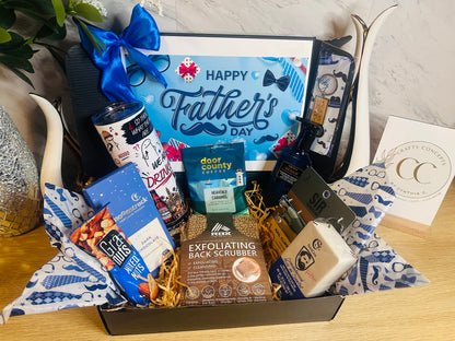 Signature Gift Box for Him | Personalized Tumbler & Men's Self-Care Set