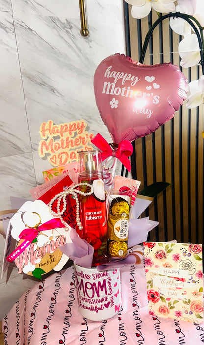 Tropical Spa & Sweets Mug Bouquet