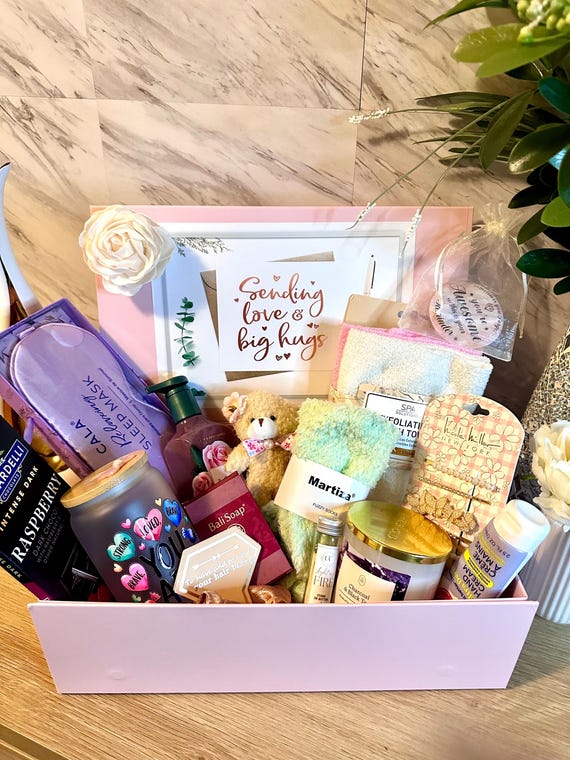 Hand-packed Miami self-care gift box